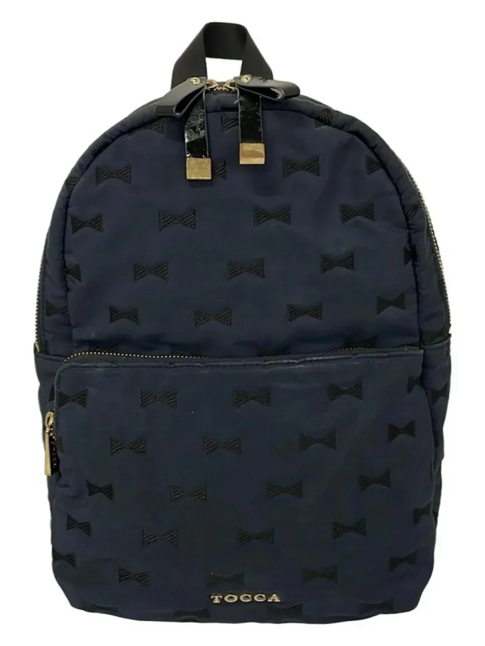 TOCCA Dark Navy Black Nylon Backpack